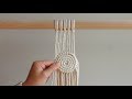 MACRAME SHAPES SERIES - Adding a Macrame Spiral to Your Wall Hanging!