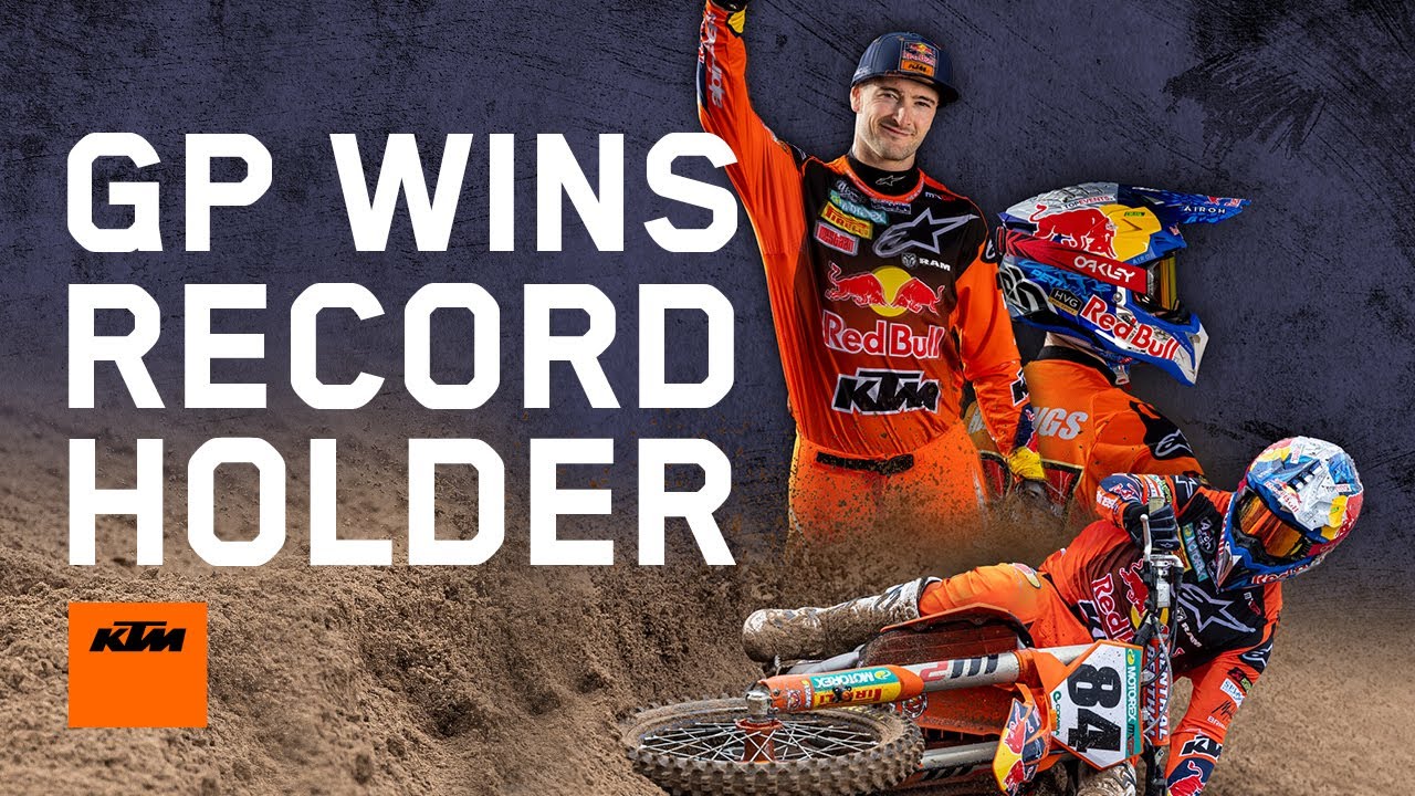 Jeffrey Herlings breaks the all-time motocross GP win record | KTM - YouTube