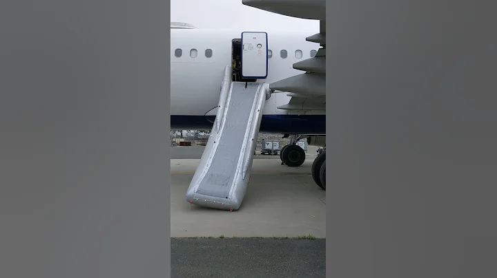 A321 R3 Emergency Door Slide Deployment, May 26, 2021