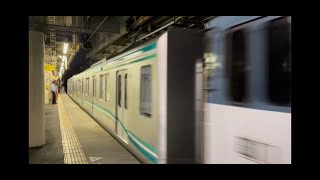 【中間車甲種】東京メトロ9000系 中間車 甲種輸送 米原駅通過 10/8