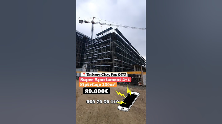 Apartament Ne Shitje Tek Univers City 2+1