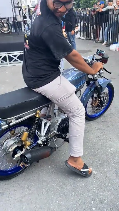 honda cb konversi listrik ngeri cuy #modifcb100 #vehicle #otomotif