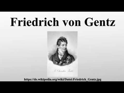 Video: Gentz, Friedrich Von