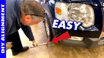 How To Use Vehicle Alignment Toe-In Gauge Bar