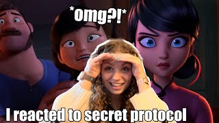 Marinette did WHAT?! Miraculous Secret Protocol reaction 