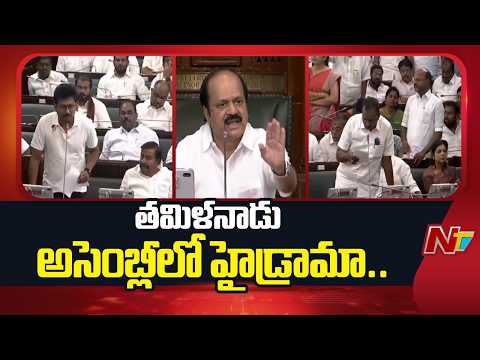 తమిళనాడు అసెంబ్లీలో రచ్చ రచ్చ | CM Vijay | Udhayanidhi Stalin | Tamil Nadu Assembly | NTV Telugu - NTVTELUGU