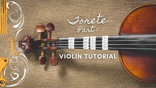 Torete - Moira Dela Torre | Violin Tutorial Part 1 chords