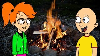 Caillou And Daisy Go Camping