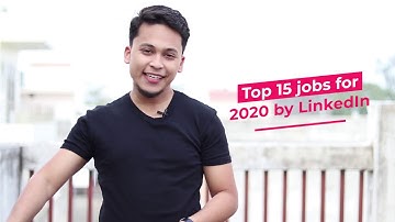 Top 15 Jobs for 2020 by LinkedIn || Careers in 2020 || Stephen SIMON