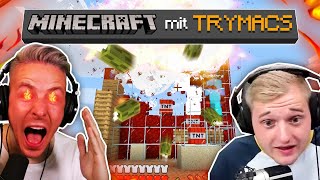 Ich sprenge TRYMACS LIEBLINGSFARM (weil sie sinnlos ist lol) - Minecraft mit Trymacs
