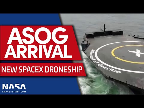 LIVE: New SpaceX Droneship A Shortfall of Gravitas Arrives in Florida