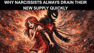The Dark Truth: Why Do Narcissists Always Drain Their New Supply Quickly?  | Carl Jung Shadow