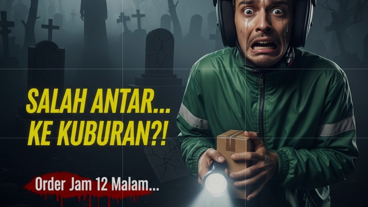 Merinding! Kisah Kurir Paket Nyasar ke Kuburan Tengah Malam, Siapa Penerimanya?