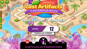 Lost Artifacts 6 - Level 12 - Mysterious Book - Normal Mode