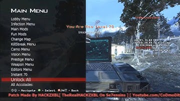 MW2 Indestructible v2 Mod Menu