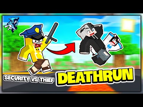 Minecraft Nhưng Là DEATHRUN | BẢO VỆ BẮT CƯỚP Cùng Mèo Simmy và Mr Vịt | SECURITY PARKOUR vs THIEF