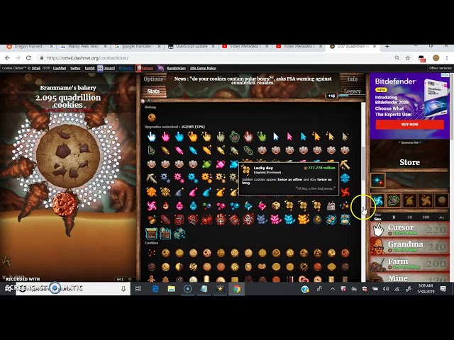 Cookie Cruncher (Cookie Clicker Addon) v.1.034 - Imgur