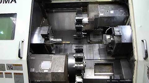 OKUMA LT-15 M CNC Lathe Video 01