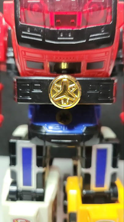 Power Rangers Lightspeed Rescue Lightspeed Megazord. #powerrangers #actionfigures #shorts