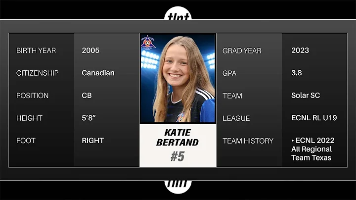 Katie Bertrand 2022 Highlights