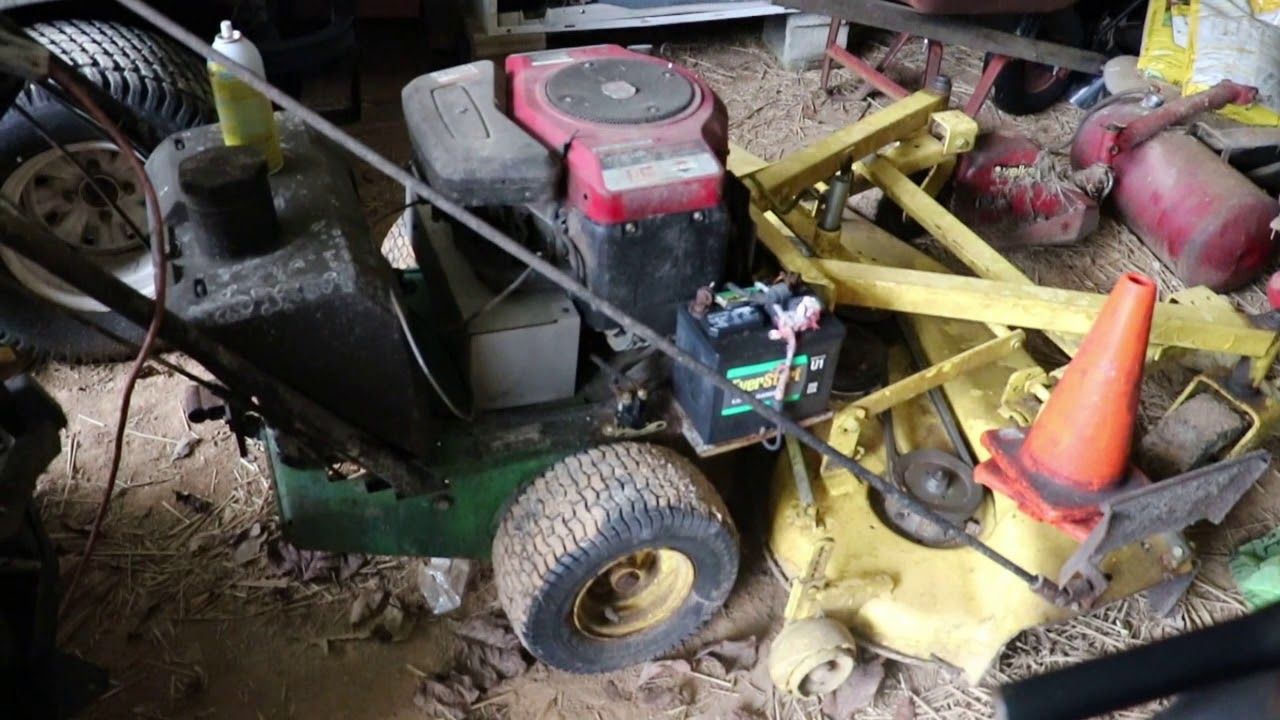 2019 lawn care set up.