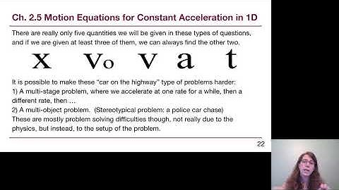 GRCC Physics 125 - Online Lecture - Chapter 2, Part 5