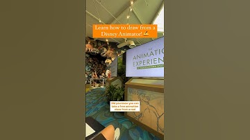 Disney Animation Class ✍️ #disneyworld #disney #disneyvacation