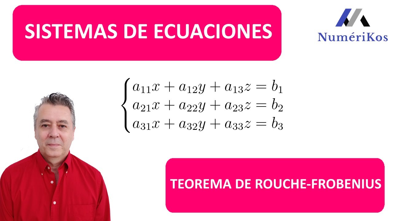 Teorema de Rouché-Frobenius - YouTube