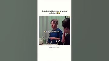The Way He Is Imitating How Suga And Jhope Cry...😁😂 #bts #parkjimin #jimin