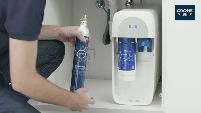 adverteren kloon behandeling Installation of the new GROHE Blue Pure with Ultrasafe Filter - YouTube