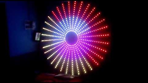 16 BY 32 pixel led round board : 9995965900