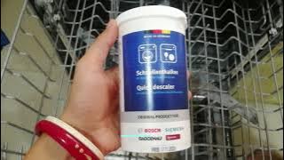 How to descale Bosch dishwasher |Care & clean dishwasher at home like Pro@699 #shorts#tanatantuesday