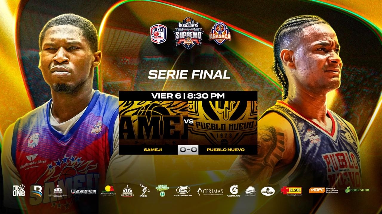 SAMEJI vs PUEBLO NUEVO / Serie Final ¨SUPREMA¨ / Torneo de Baloncesto Superior de Santiago /ABASACA