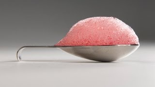 Molecular gastronomy - Beet foam