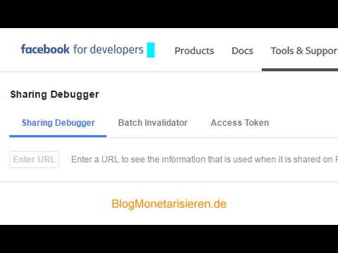 Facebook Debugger Deutsch - Anleitung: Vorschaubild korrigieren | Marc Hoffmann