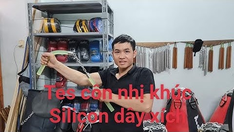 Tes Côn nhị khúc silicon dây xích khớp xoay Toankungfu