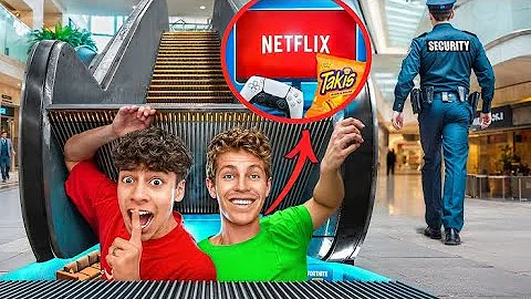 I Built a Secret Room in the MALL! Ft  Ben Azelart