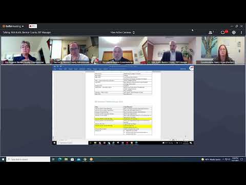 Benton County Board of Commissioners Meeting December 21, 2021 part 2