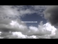 Sky with Clouds Time Lapse. Free HD stock footage.