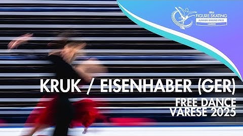 Alexia KRUK / Jan EISENHABER (GER) | Junior Ice Dance Free Dance | Varese 2025