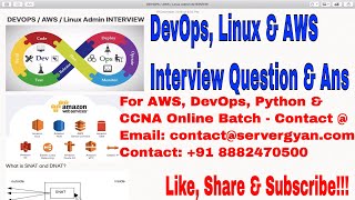 Devops Linux And Aws Interview Questions Answers Interview Questions Answers From Servergyan