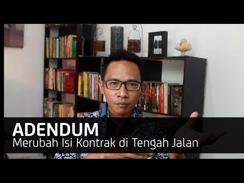 Video: Cara Menambah Tambahan Kontrak