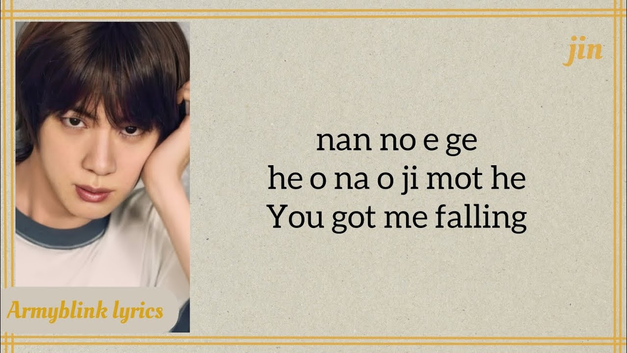 JIN - "Falling (네게 닿을 때까지)" Easy lyrics JIN - "Falling (네게 닿을 때까지)" Easy lyrics