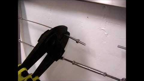 Rod End Turnbuckle Installation