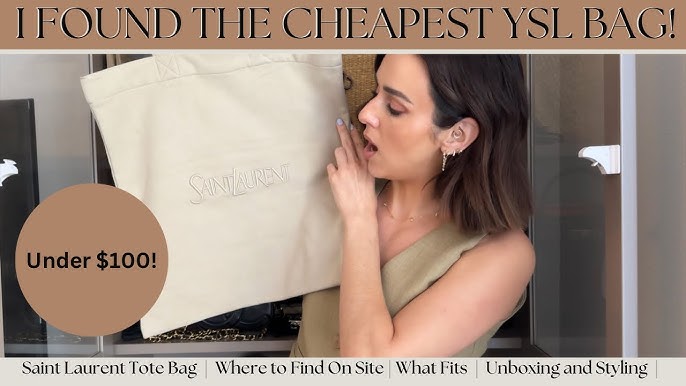 Luxury Unboxing  Saint Laurent Bag for less than $100 (full