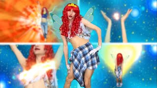 Winx Club Spoof Blooms Magic Winx Transformation In Real Life