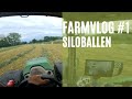 Mein erstes mal... FarmVlog#1 Siloballen pressen mit neuster Fendt Technik