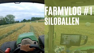 Mein erstes mal... FarmVlog#1 Siloballen pressen mit neuster Fendt Technik