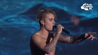 Justin Bieber  Sorry Jingle Bell Ball Live 2015 VS 2021 (CapitaFm) #JustinBieber#CapitalFm#Shorts