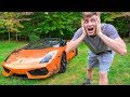 CAN YOU OFF ROAD A LAMBORGHINI!! (GOT STUCK)